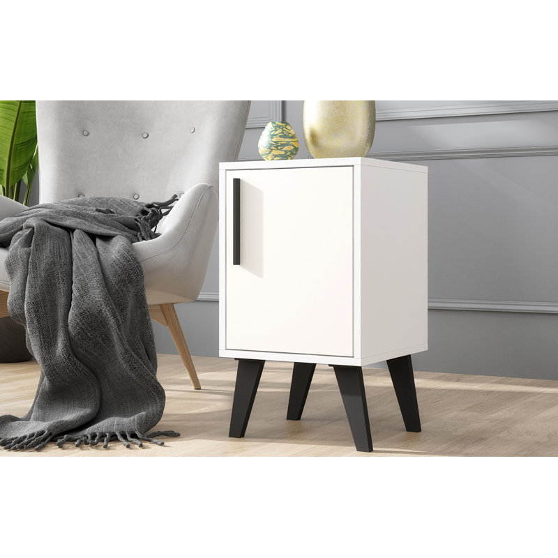 End Table, White