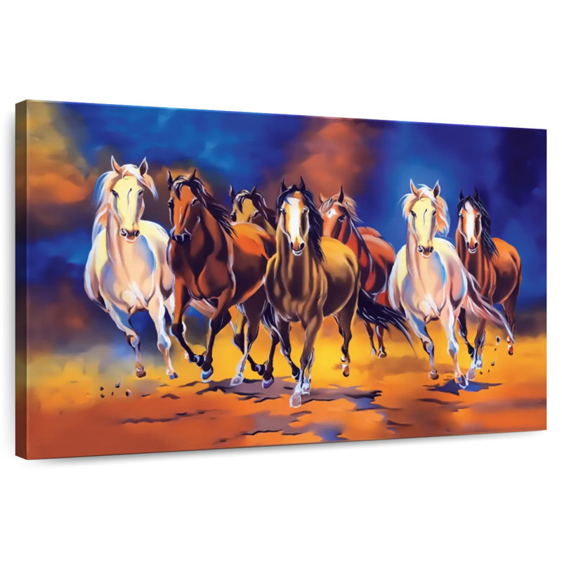 Brampt Vaastu Horses, 34" H x 51" W