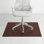 Tapis de chaise standard en bambou épais de 12 mm d'épaisseur - antidérapant, rectangulaire, idéal pour les planchers de bois franc
