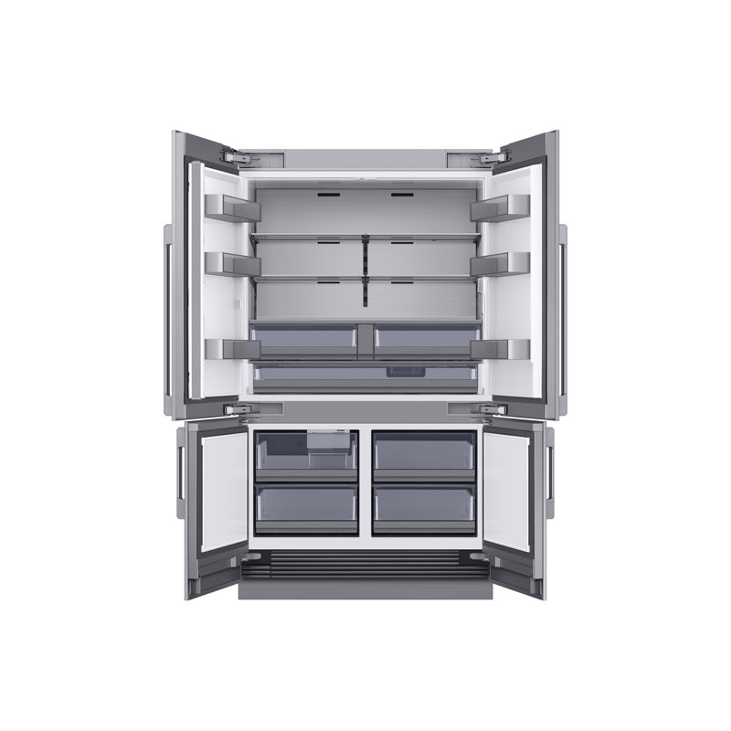 Panel Kit, for French Door Built-in Refrigerator, 48", Silver Stainless