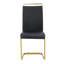 Chaise d'appoint en noir