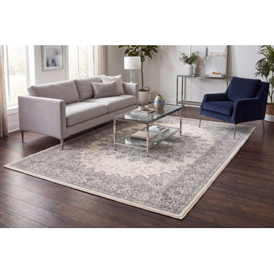 Tapis oriental crème / gris Attell