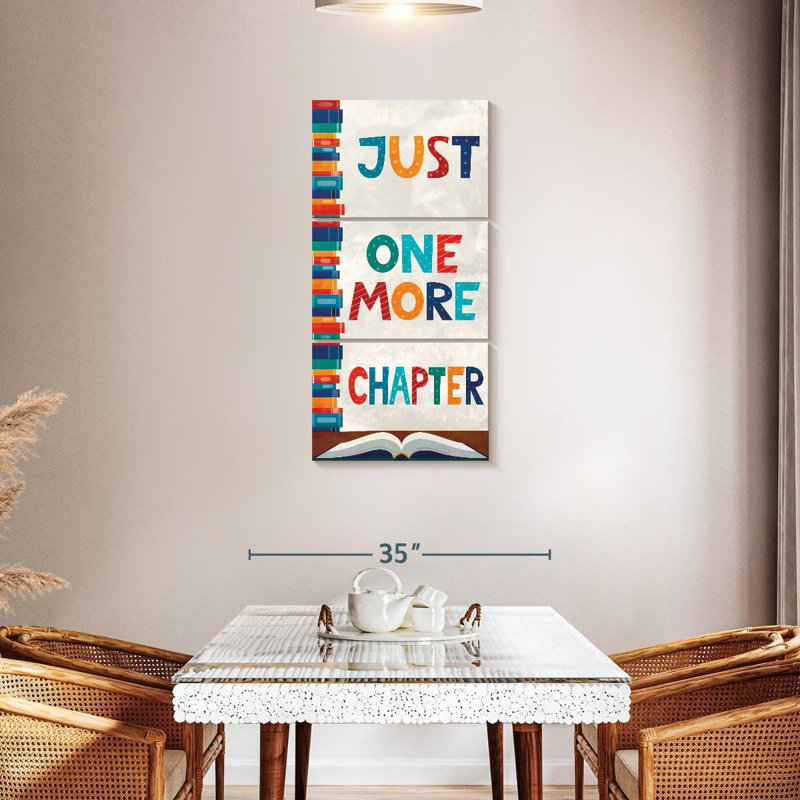 One More Chapter, 44" H x 21" W