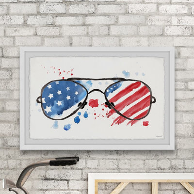 " American Sunglasses " Painting Print
