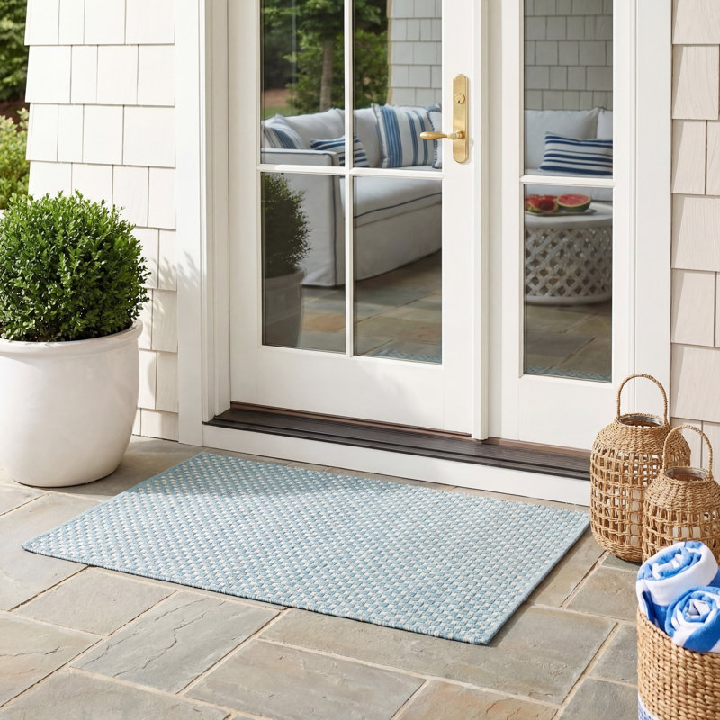 Tapis d'intérieur / extérieur de couleur unie Chanal Performance, Rectangle 2 pi x 3 pi 7 po