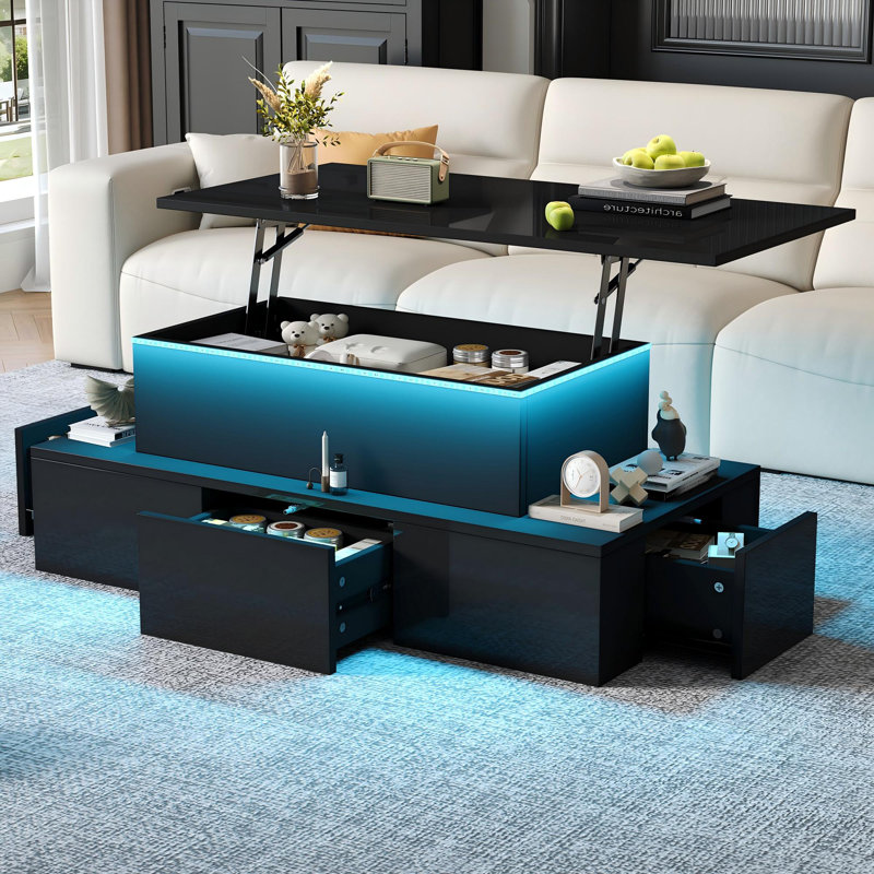 Lift Top Coffee Table with Storage