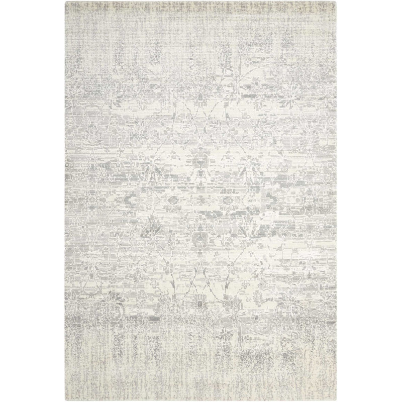 Idaville Viscose Abstract Indoor Rug, Rectangle 2'3" x 3'