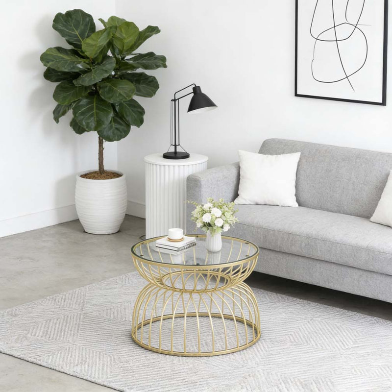 Table basse Golden