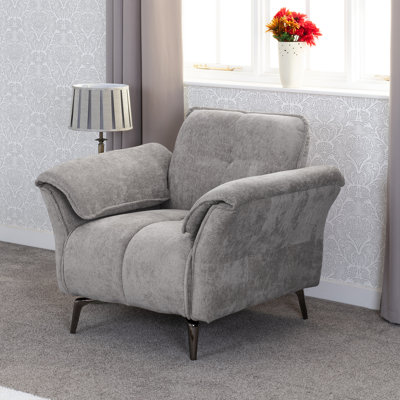 Neotomas Upholstered Fabric Armchair