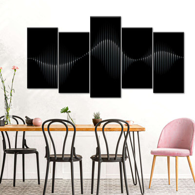 " Sound Wave " 5 - Pieces