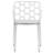 Jakubowski Dynamic Modern Plastic Dining Side Chair with Honeycomb Design-45248532-13704662