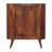 39" Chestnut Solid Wood Three Tier Bookcase