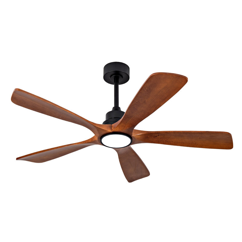 Hot Sales Ceiling Fans With Lights And Remote, Black, Brown
