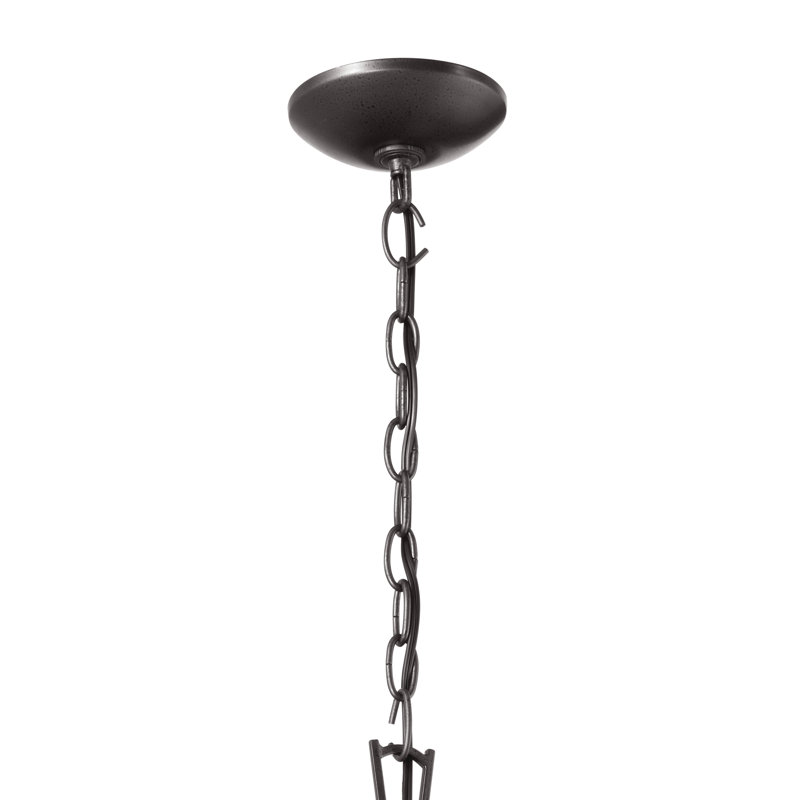 4 - Light Lantern Pendant, Anvil Iron