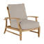 Croquet Teak Patio Chair with Cushions-239912427-239912509-239912529