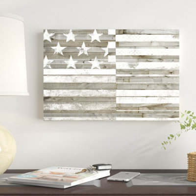 " Americana Flag " Acrylic Painting