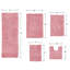 Ensemble de tapis pour salle de bain 100% coton Hazley-1030844446