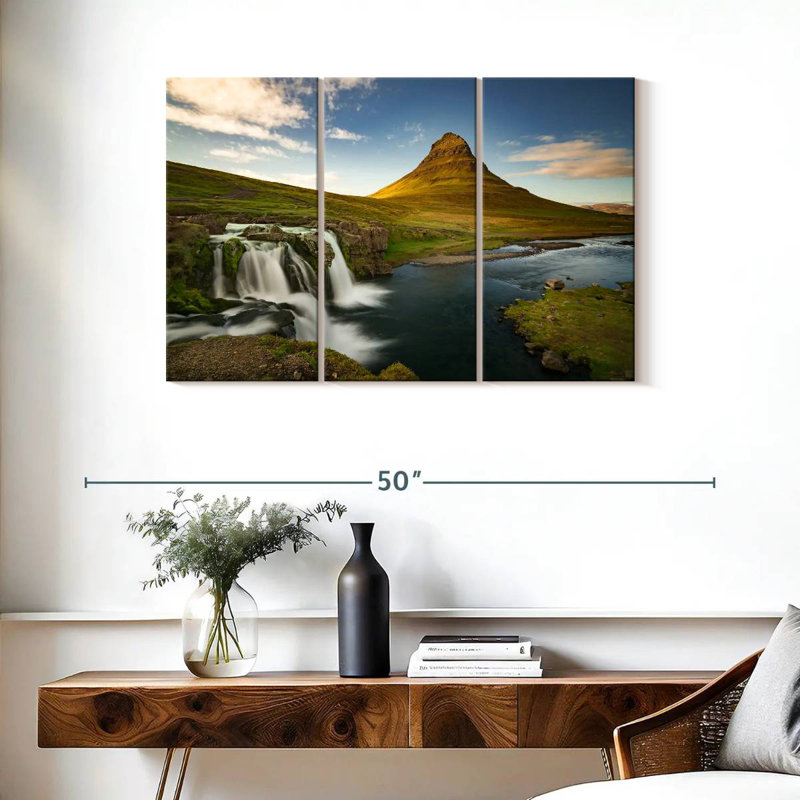 Chutes de Kirkjufell, H 24 po x l 38 po
