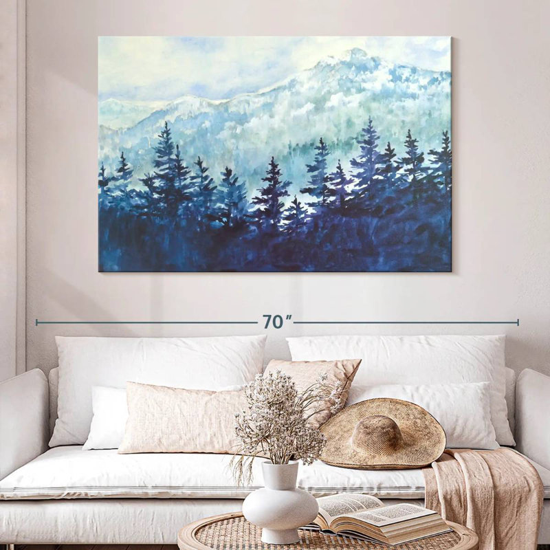Snowy Mountain View, 34" H x 51" W