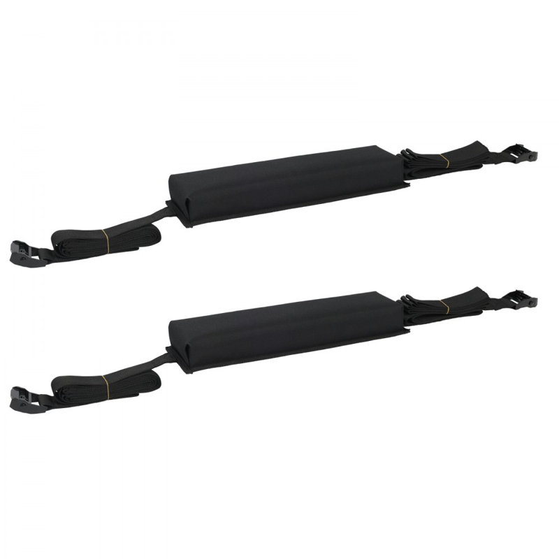 Soft Roof Rack Pads 15.5in 176lbs Load Capacity for Kayak Canoe Surfboard
