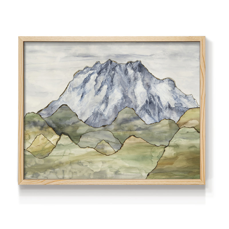 Mother of Waters -Framed Print - Restickable, H 8 po x l 10 po, Naturel