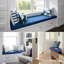 Coussin de siège en mousse viscoélastique gélifiée intérieur / extérieur Sunrox-1506129966-1506129963