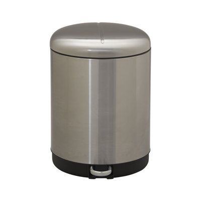 Charleston Brushed Stainless Step Bin