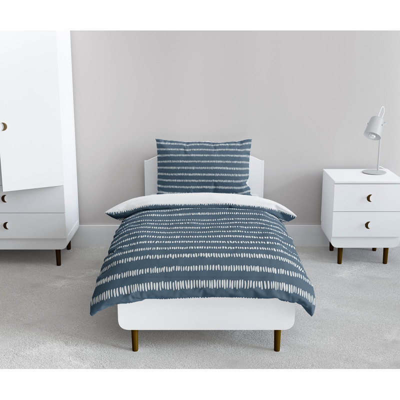 Ensemble d'édredon léger Scatter Row, Bleu