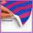Pink Striped Quilted Thin Bedspread-133504105