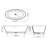 66.9 Inch Freestanding Solid Surface Soaking Bathtub For Bathroom