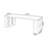 Light-walnut Rectangular Solid Wood desk-117064816