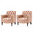 Orme 32" W Tufted Genuine Leather Armchair-122503354