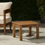 Table d'appoint en bois de style minimaliste à la mode, 19,21 x 19,21 x 14,73, brun, assemblage requis avec plateau, minimaliste, largeur 19,21 po x profondeur 15 po,-70806983