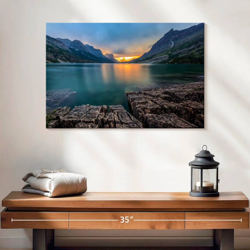 Alvord St Mary Lake Montana, H 16 po x l 24 po