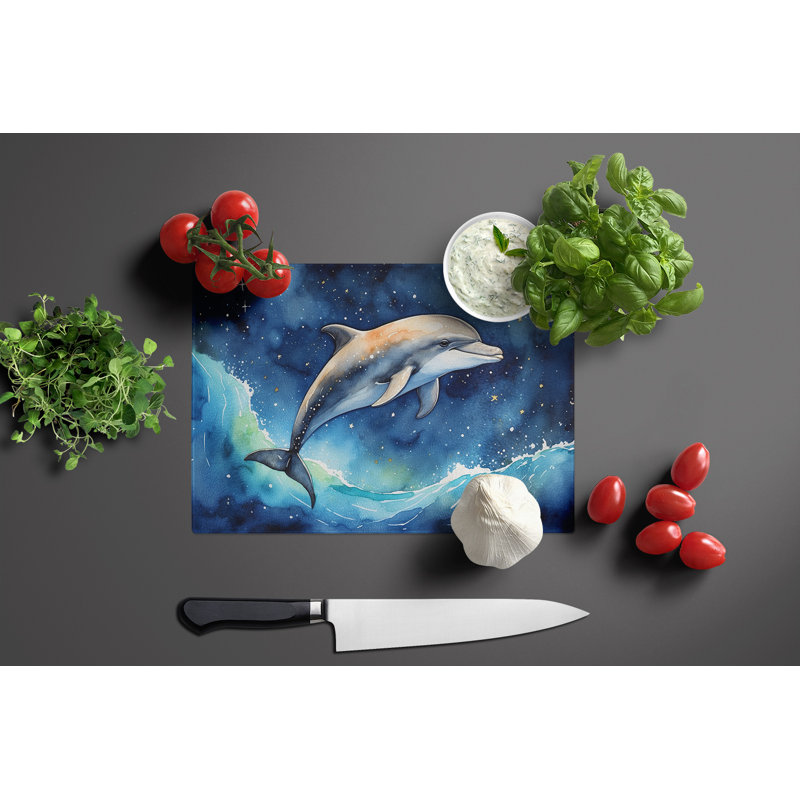 Planche à découper Dolphin in a Starry