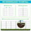19 cm H x 79.8 cm W Fence Panels Fencing with 10