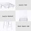 Chaises de hauteur comptoir en acrylique transparent avec structure en métal chromé, conception sans accoudoirs moderne pour la cuisine ou le bar.