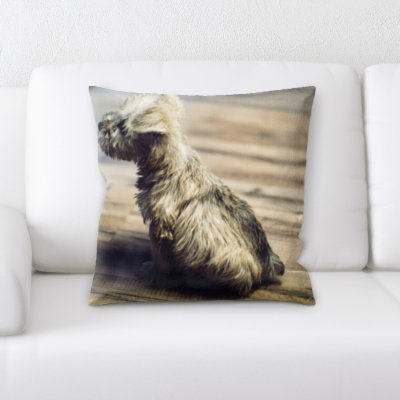 Dog Throw Pillow