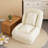 Upholstered Foldable Lazy Sofa Bed (Off White)-645626827