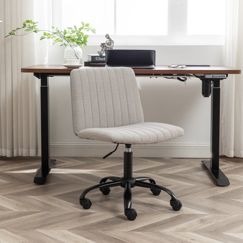 Chaise de bureau moderne pivotante, Gris