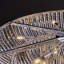 Fontana 30 LT Chrome/Clear Chandelier Allegri