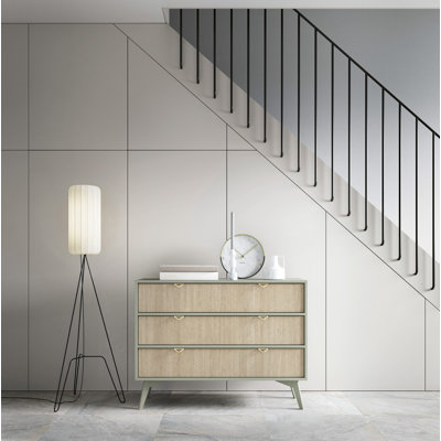 Amata 106 cm W Chest of 3 Drawers