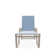 Holna Outdoor Rust-Resistant Metal Chaise Lounge