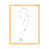 Toile avec cadre en bois beige n'est pas disponible