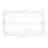 OUKANING 4Pcs Roll Top Clear Food Display Proof Chafing Dish Cover