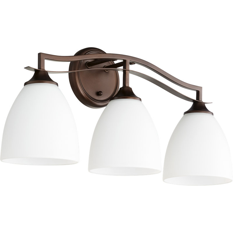 Brookview 3 - Light Dimmable Vanity Light, Oiled Bronze