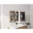 Bathroom Mirror Cabinet with Storage Combination