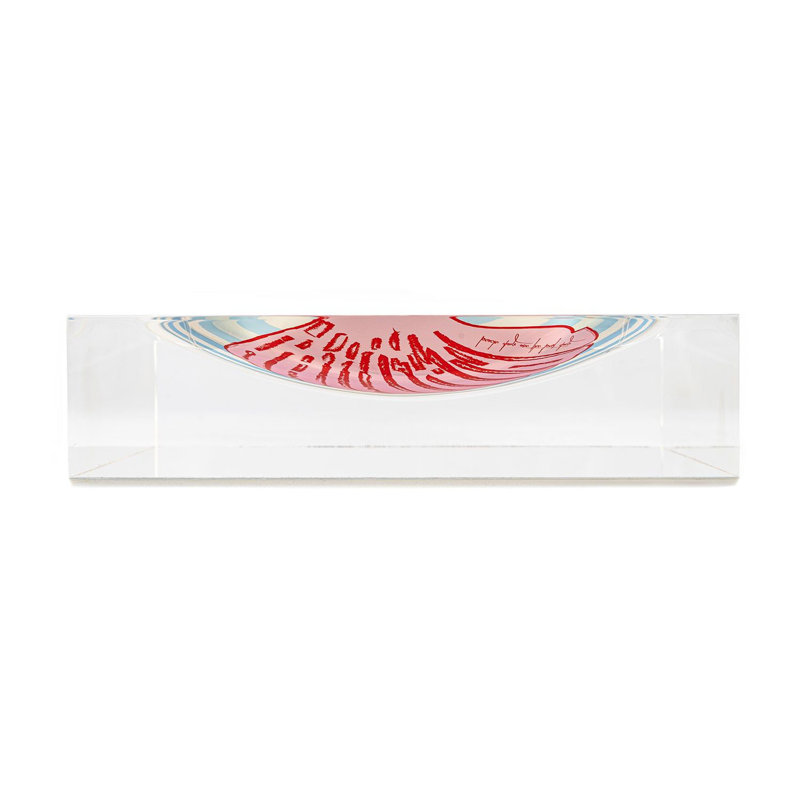 Sally Seashells Stripe, Blue/Pink/White