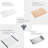 32.5" L x 19" W Undermount Kitchen Sink Rinse Drying Rack Grid Strainer Cutting Board-91895885
