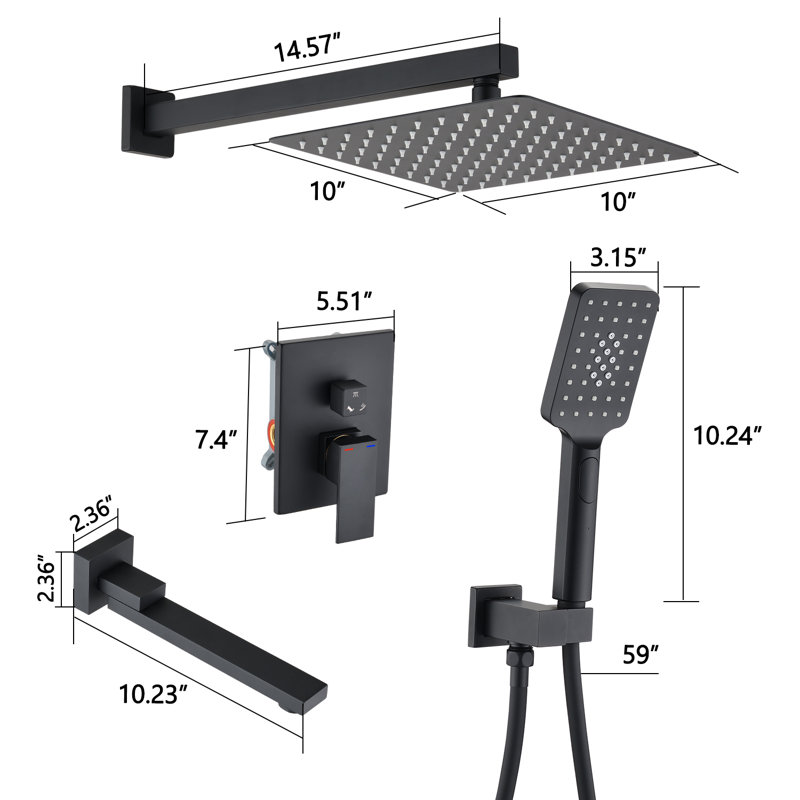 All-In-One Kit with Rough in-Valve